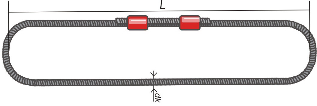 Опрессованный строп